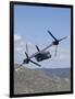 A CV-22 Osprey On a Training Mission Over New Mexico-Stocktrek Images-Framed Photographic Print