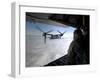 A Cv-22B Osprey Receives Fuel Off the Coast of Greenland-null-Framed Photographic Print