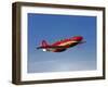 A Dago Red P-51G Mustang in Flight-Stocktrek Images-Framed Photographic Print