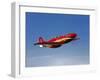 A Dago Red P-51G Mustang in Flight-Stocktrek Images-Framed Photographic Print