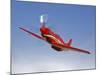 A Dago Red P-51G Mustang in Flight-Stocktrek Images-Mounted Photographic Print