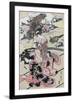 A Daimy?'s Mansion-Utagawa Toyohiro-Framed Premium Giclee Print
