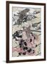 A Daimy?'s Mansion-Utagawa Toyohiro-Framed Giclee Print