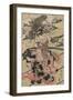 A Daimyo's Mansion-Utagawa Toyohiro-Framed Giclee Print