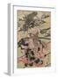 A Daimyo's Mansion-Utagawa Toyohiro-Framed Giclee Print