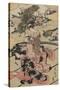 A Daimyo's Mansion-Utagawa Toyohiro-Stretched Canvas