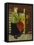 A Dalecarlian Beauty-August Hagborg-Framed Stretched Canvas