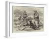 A Dalmatian Shepherdess-null-Framed Giclee Print