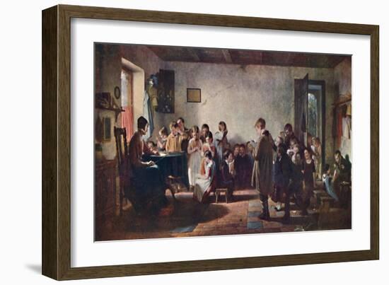 'A Dame's School', 1845, (1904)-Thomas Webster-Framed Giclee Print