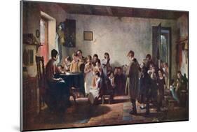 'A Dame's School', 1845, (1904)-Thomas Webster-Mounted Giclee Print