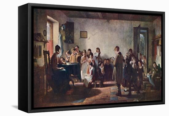 'A Dame's School', 1845, (1904)-Thomas Webster-Framed Stretched Canvas