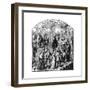 A Dance in a Garden, C13th-15th Century (1882-188)-null-Framed Giclee Print