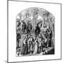 A Dance in a Garden, C13th-15th Century (1882-188)-null-Mounted Giclee Print