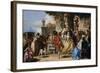 A Dance in the Country, c.1755-Giandomenico Tiepolo-Framed Giclee Print