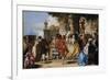 A Dance in the Country, c.1755-Giandomenico Tiepolo-Framed Giclee Print