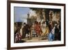 A Dance in the Country, c.1755-Giandomenico Tiepolo-Framed Giclee Print