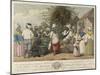 A Dance in the Island of St. Dominica (Colour Engraving)-Agostino Brunias-Mounted Giclee Print