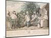 A Dance in the Island of St. Dominica-Agostino Brunias-Mounted Giclee Print