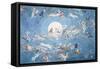 A Dance Round the Moon-Charles Altamont Doyle-Framed Stretched Canvas