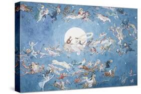 A Dance Round the Moon-Charles Altamont Doyle-Stretched Canvas