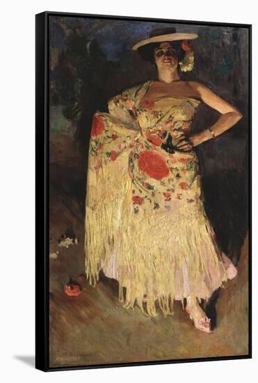 A Dancer, 1903-Sergei Arsenyevich Vinogradov-Framed Stretched Canvas