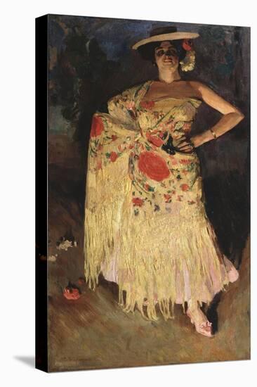 A Dancer, 1903-Sergei Arsenyevich Vinogradov-Stretched Canvas