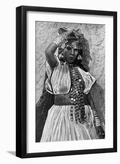 A Dancer in Biskra, Algeria, 1922-Crete-Framed Giclee Print