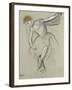 A Dancer Seen in Profile-Edgar Degas-Framed Giclee Print