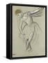 A Dancer Seen in Profile-Edgar Degas-Framed Stretched Canvas