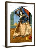 A Dancing Girl, C.1850-1900-null-Framed Giclee Print