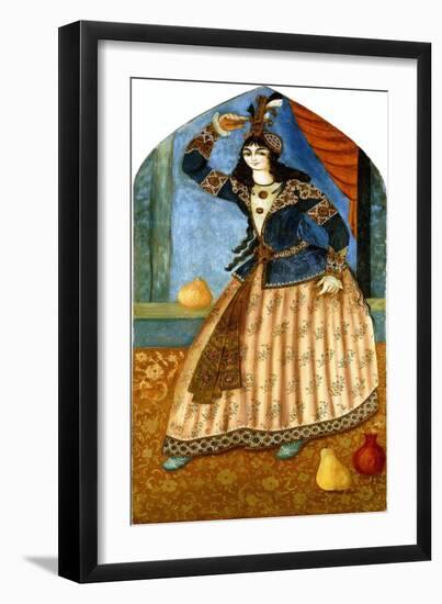 A Dancing Girl, C.1850-1900-null-Framed Giclee Print