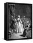 A Dancing Lesson - after painting by Pietro Longhi-Pietro Longhi-Framed Stretched Canvas