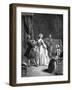 A Dancing Lesson - after painting by Pietro Longhi-Pietro Longhi-Framed Giclee Print