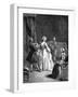 A Dancing Lesson - after painting by Pietro Longhi-Pietro Longhi-Framed Giclee Print