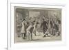 A Dancing School at Ballinaboreen-null-Framed Giclee Print