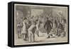 A Dancing School at Ballinaboreen-null-Framed Stretched Canvas