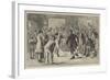 A Dancing School at Ballinaboreen-null-Framed Giclee Print