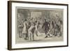 A Dancing School at Ballinaboreen-null-Framed Giclee Print