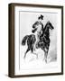 A Dandy, 19th Century-Constantin Guys-Framed Giclee Print