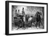 A Dandy Driving, 19th Century-Constantin Guys-Framed Giclee Print