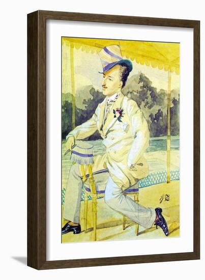 A Dandy-James Tissot-Framed Art Print