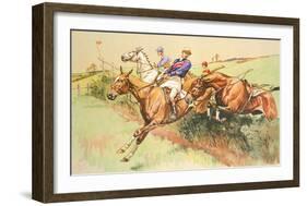 A Dangerous Competitor-Dorothy Hardy-Framed Premium Giclee Print