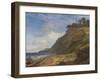 A Danish Coast. View from Kitnæs by the Roskilde Fjord, 1843-Johan Thomas Lundbye-Framed Giclee Print