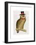 A Dapper Bird-Christopher James-Framed Art Print