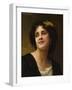 A Dark Beauty-William Adolphe Bouguereau-Framed Giclee Print