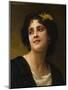 A Dark Beauty-William Adolphe Bouguereau-Mounted Giclee Print