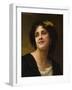 A Dark Beauty-William Adolphe Bouguereau-Framed Giclee Print