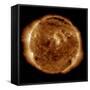 A Dark Rift in the Sun's Atmosphere known as a Coronal Hole-Stocktrek Images-Framed Stretched Canvas