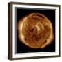 A Dark Rift in the Sun's Atmosphere known as a Coronal Hole-Stocktrek Images-Framed Premium Photographic Print