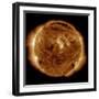A Dark Rift in the Sun's Atmosphere known as a Coronal Hole-Stocktrek Images-Framed Premium Photographic Print